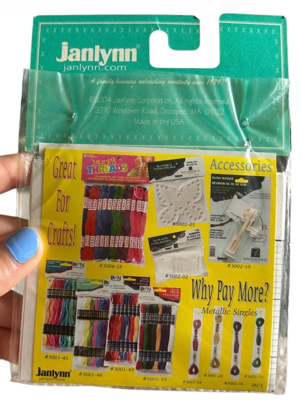 Vintage Janlynn’s Counted Cross Stitch Becoming A Grandmother- Complete New - Picture 2 of 2